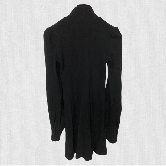 Jill Stuart wool turtleneck flared mini dress S - Picture 5 of 6